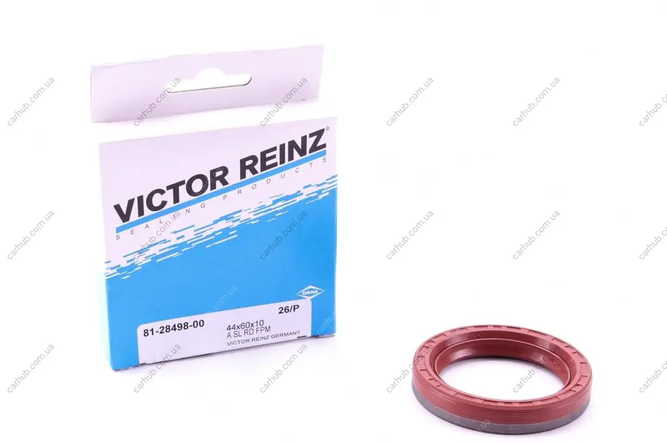 Сальник колінвалу (передній) BMW 3 (E30/E36/E46)/ 5 (E34) -05 (44x60x10) REINZ VICTOR REINZ 81-28498-00 (фото 1)