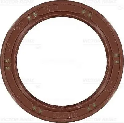 Сальник розподільчого валу (38x50x10,5) LEXUS ES, RX TOYOTA ALPHARD I, CAMRY, HARRIER, HIGHLANDER / KLUGER, PREVIA II, SIENNA, SOLARA 3.0/3.3/3.3H 06.91-09.13 VICTOR REINZ 81-53572-00 (фото 1)