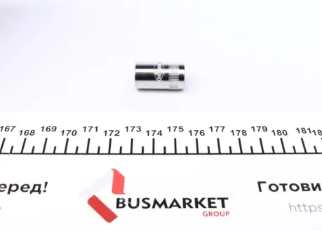 Головка торцева 1/4" 10 мм (хромована) VIGOR V2422N