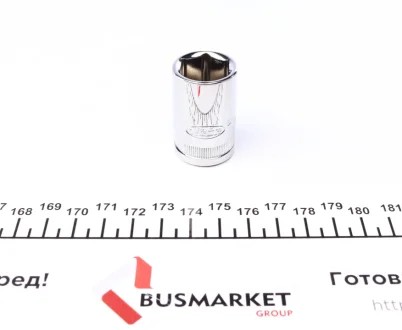 Головка торцева 1/2" 17 мм (хромована) VIGOR V2563N