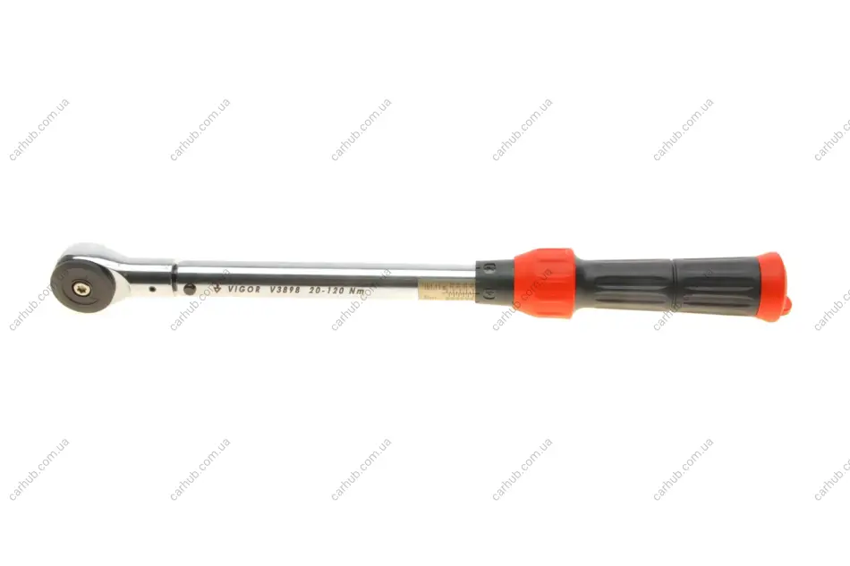 Ключ динамометричний 1/2" 20-120 Нм 445 мм VIGOR V3898 (фото 1)