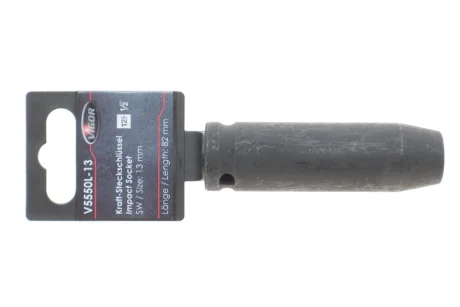 Головка торцева ударна 1/2" 13 мм Long 85 мм VIGOR V5550L-13
