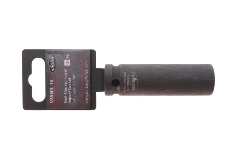 Головка торцева ударна 1/2" 15 мм Long 85 мм VIGOR V5550L-15