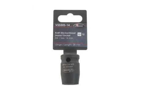 Головка торцева ударна 1/2" 14 мм VIGOR V5550S-14