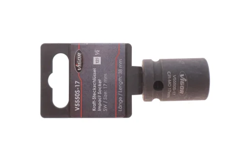 Головка торцева ударна 1/2" 17 мм VIGOR V5550S-17