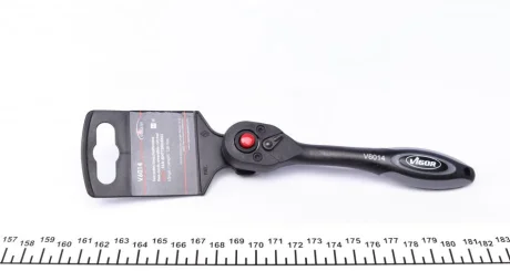 Тріскачка 1/4" 72 зубця 150 мм VIGOR V6014