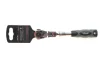 Тріскачка 1/4" телескопічна 90 зубців 175-225 мм VIGOR V6614N (фото 1)