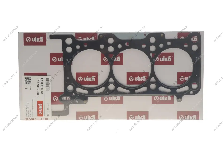 Прокладка ГБЦ Audi A4/A5/A6/A8/VW Touareg 2.7D/3.0D 03-12 Ø84.00mm/1.10mm/(4-6 циліндр) VIKA Vika 11031397601 (фото 1)