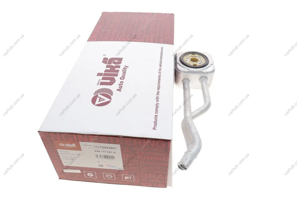 Радіатор масляний VW Golf IV/Lupo/Polo 1.4/1.6 99-06 Vika 11170543601 (фото 1)