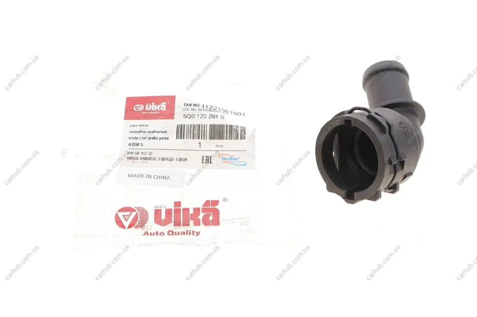 Фланець системи охолодження VW Caddy IV 15-20 VIKA Vika 11221561601 (фото 1)