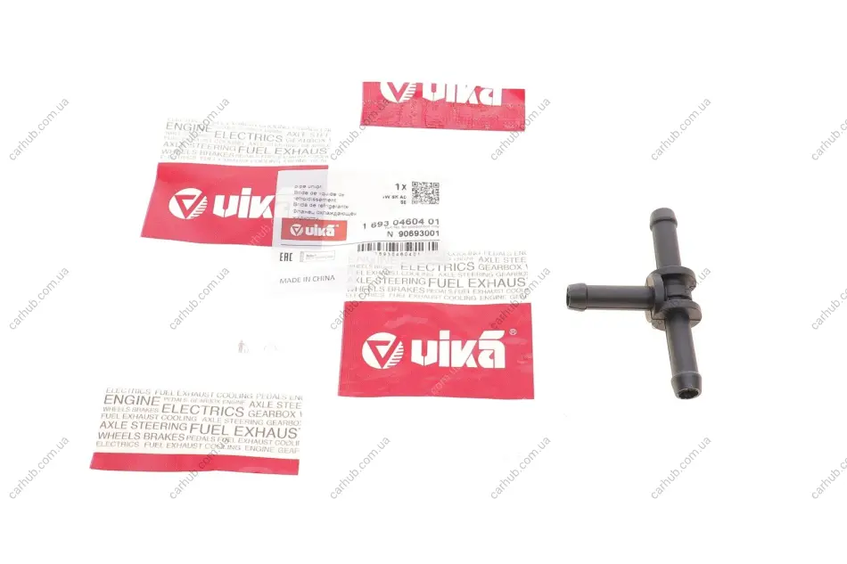 Фланець системи охолодження VW Caddy III/IV /T5 03-20 VIKA Vika 16930460401 (фото 1)