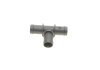Фланец системы охлаждения VW Golf/Jetta/Tiguan/Crafter/T4 91- (тройник) Vika 19070795801 (фото 3)