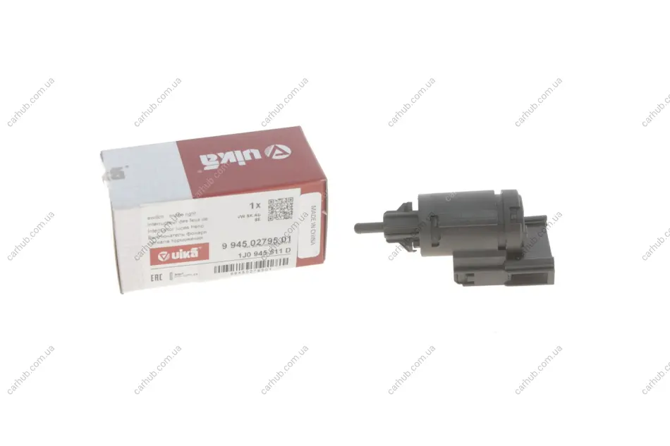Датчик педалі гальма VW T4/T5/Caddy II 90-15 (4 конт.) VIKA Vika 99450279501 (фото 1)