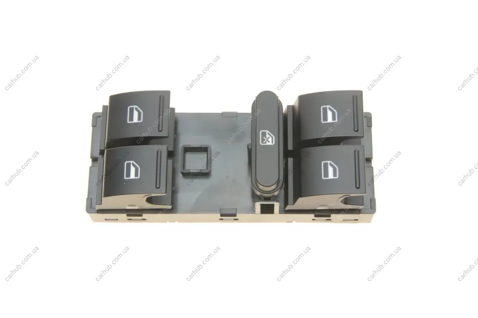 Кнопка склопідіймача (L) Skoda Fabia/Octavia 1.2/1.4/1.9 TDI 05-10 (блок) VIKA Vika 99590953101 (фото 1)