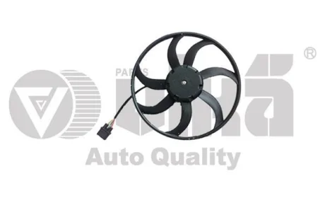 Вентилятор радіатора (електричний) VW Caddy III 04-15 Vika 99591286201