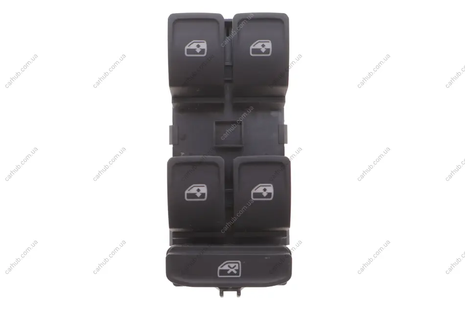 Кнопка склопідіймача (L) VW Golf/Passat 14- (блок) (OE VAG) Vika 99591803701 (фото 1)