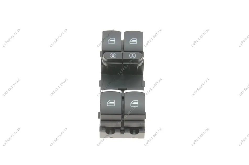Кнопка склопідіймача (L) VW Touareg 10-18 (блок) Vika 99591811401 (фото 1)