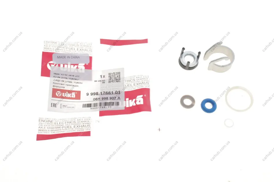 Ремкомплект форсунки VW Caddy IV 1.2/1.4 TSI 15- (інжекторної) VIKA Vika 99981766101 (фото 1)
