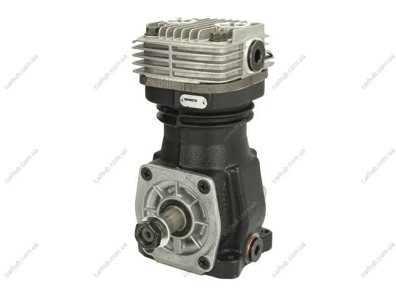 Компресор CASE IH 120 2WD, 120 4WD, 130 2WD, 130 4WD, 140 2WD, 140 4WD, 155 2WD, 155 4WD, 175 2WD, 175 4WD, 190 2WD, 190 4WD NEW HOLLAND 8160, 8260, 8360, 8560, TM 115, TM 120, TM 125, TM 130 Wabco 411 141 005 0 (фото 1)