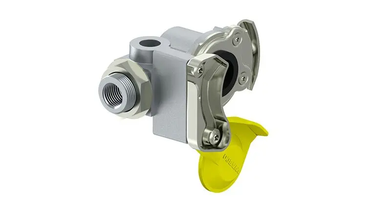 Пневматична муфта (розмір різьби M16x1,5мм, колір жовтий) Wabco 952 201 011 0 (фото 1)