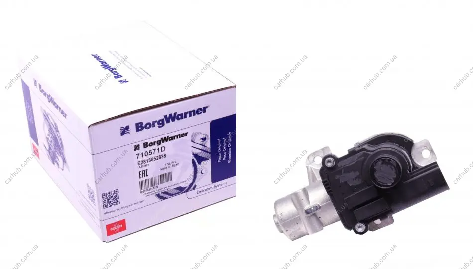 Клапан EGR VW Caddy/T5 1.9TDI 75kw 03- (всередині OE VAG) WAHLER 710571D (фото 1)