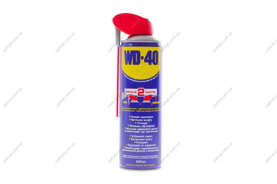 Мастило проникаюче SMART STRAW 420 мл (Рідкий ключ) WD-40 010310007 (фото 1)