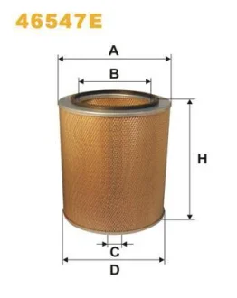 - фільтруючий елемент (x370) VOLVO B10, B6, N10, N12, NL 5480/9600/11980 01.73- WIX FILTERS 46547E