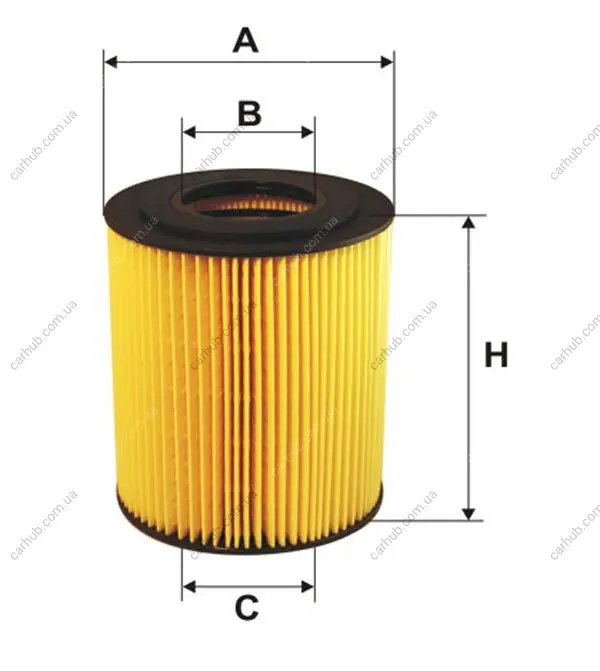Фільтр масляний MAN WIX FILTERS 92026E (фото 1)