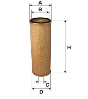 Фильтр воздуха WIX FILTERS 93343E