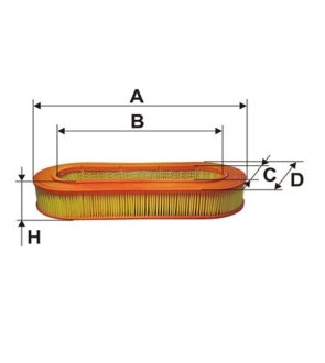 Фильтр воздушный WIX FILTERS WA6009
