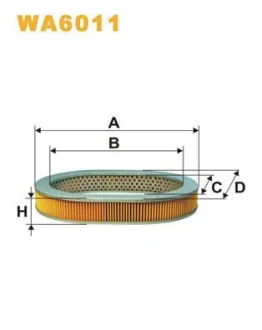 Фільтр повітряний WIX FILTERS WA6011