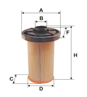Фильтр воздушный WIX FILTERS WA6036