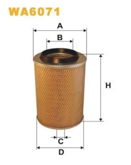 - фільтруючий елемент (x228) MERCEDES MB (W631) 2399 02.88-02.96 WIX FILTERS WA6071
