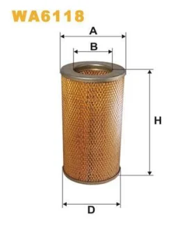 - фільтруючий елемент (x281) TOYOTA HIACE IV, HIACE V 2438-2694 08.95- WIX FILTERS WA6118