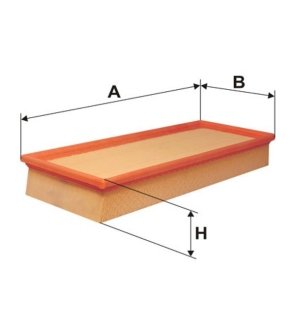 Фильтр воздуха WIX FILTERS WA6197 (фото 1)