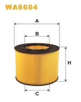 - фільтруючий елемент (x140) SAAB 9-5 1985-2962 09.97-12.09 WIX FILTERS WA6604