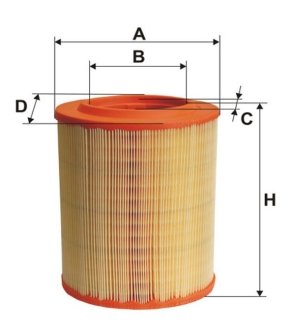 Фильтр воздушный WIX FILTERS WA9566