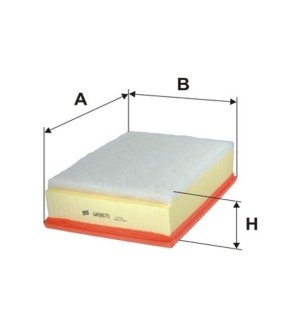 Фильтр воздушный WIX FILTERS WA9670 (фото 1)