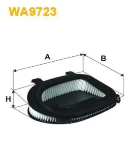 Фільтр повітряний (Фільтр вставка) BMW X3 (F25), X5 (E70), X5 (F15, F85), X6 (E71, E72) 2.0D/3.0D 10.08-07.18 WIX FILTERS WA9723