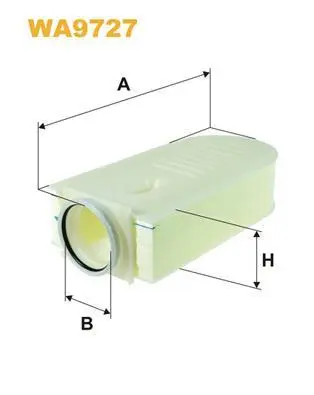 Фільтр повітряний WIX FILTERS WA9727 (фото 1)