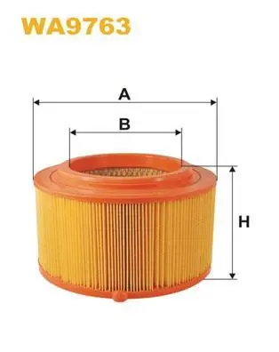 Фільтр повітряний (фільтруючий елемент) FORD RANGER 2.2D/2.5/3.2D 04.11- WIX FILTERS WA9763 (фото 1)