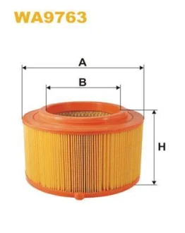 Фільтр повітряний (фільтруючий елемент) FORD RANGER 2.2D/2.5/3.2D 04.11- WIX FILTERS WA9763