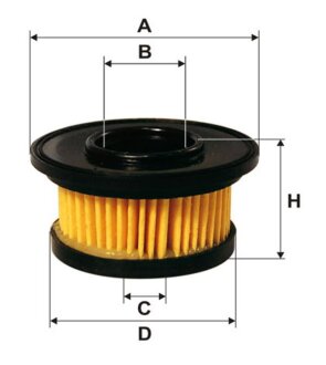 Фото фільтр паливний LPG WIX FILTERS WF8024 Фільтр паливний LPG WIX FILTERS WF8024