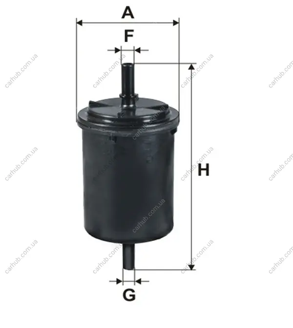 Фільтр паливний Renault Kangoo 1.2-1.6i 97- WIX FILTERS WF8034 (фото 1)