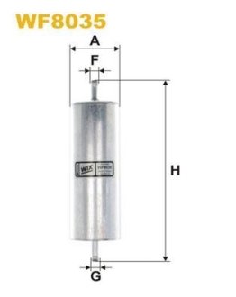 Фільтр палива WIX FILTERS WF8035