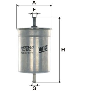 Фильтр топливный WIX FILTERS WF8040