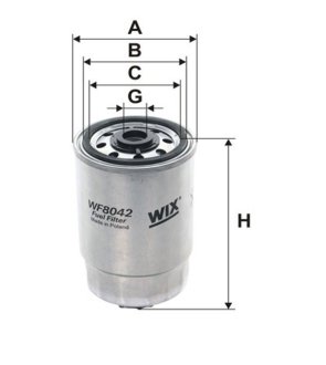 Фильтр топливный WIX FILTERS WF8042