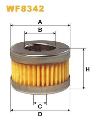 Фільтр рідкої фази WIX FILTERS WF8342 (фото 1)
