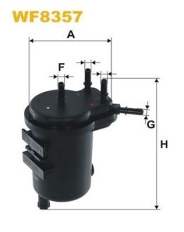 Фільтр палива WIX FILTERS WF8357 (фото 1)