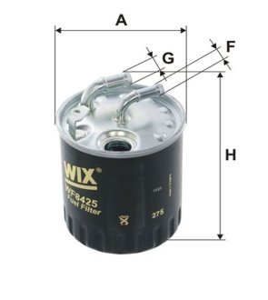 Фільтр палива WIX FILTERS WF8425